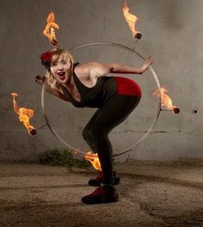 Bex in Motion — Hula-Hoop act (placeholder photo)