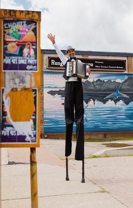Luciano Lu — Stilt-Walking act (placeholder photo)