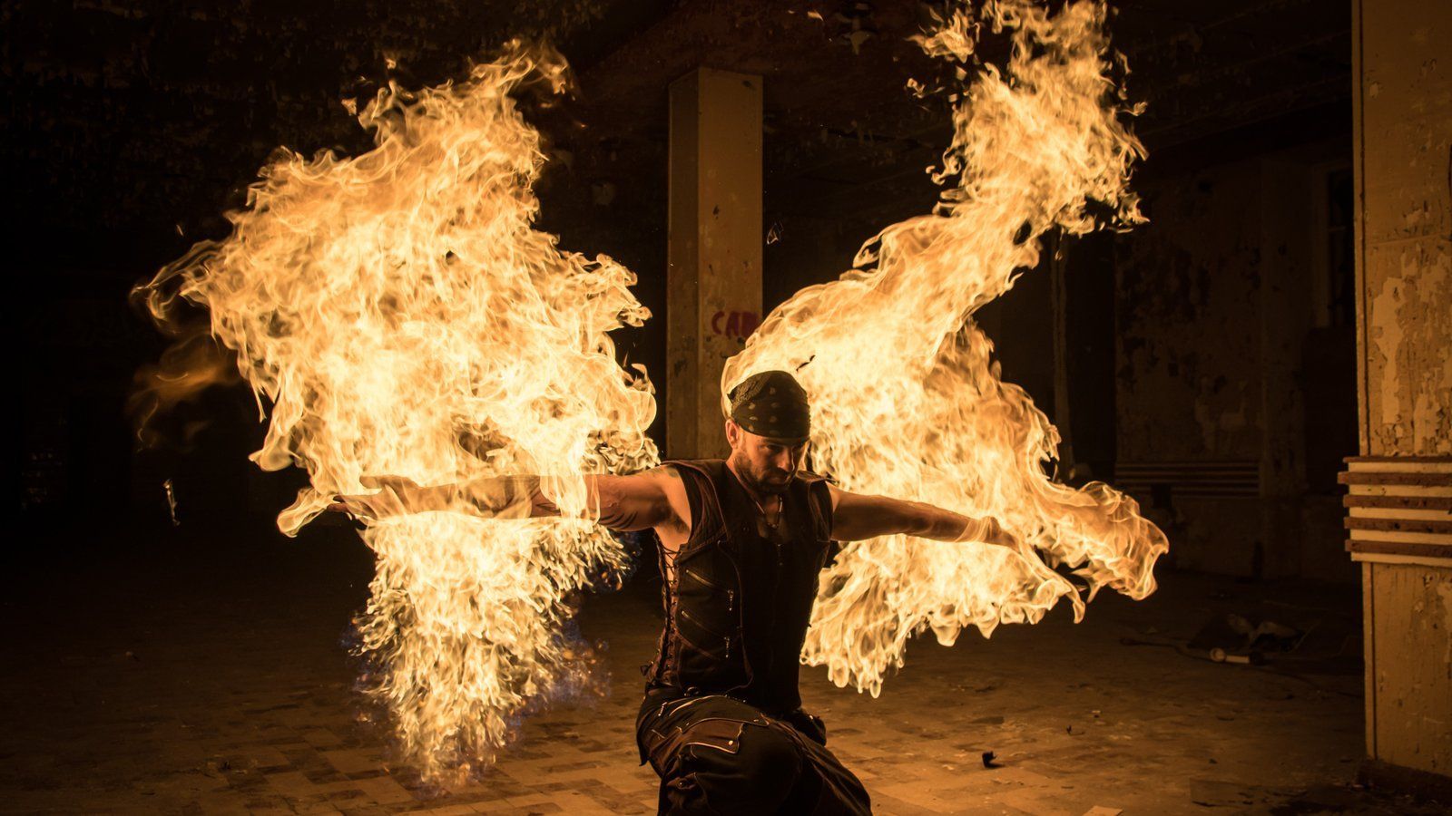 The Fire Ninja — High energy Explosive performance that will leave you breathless